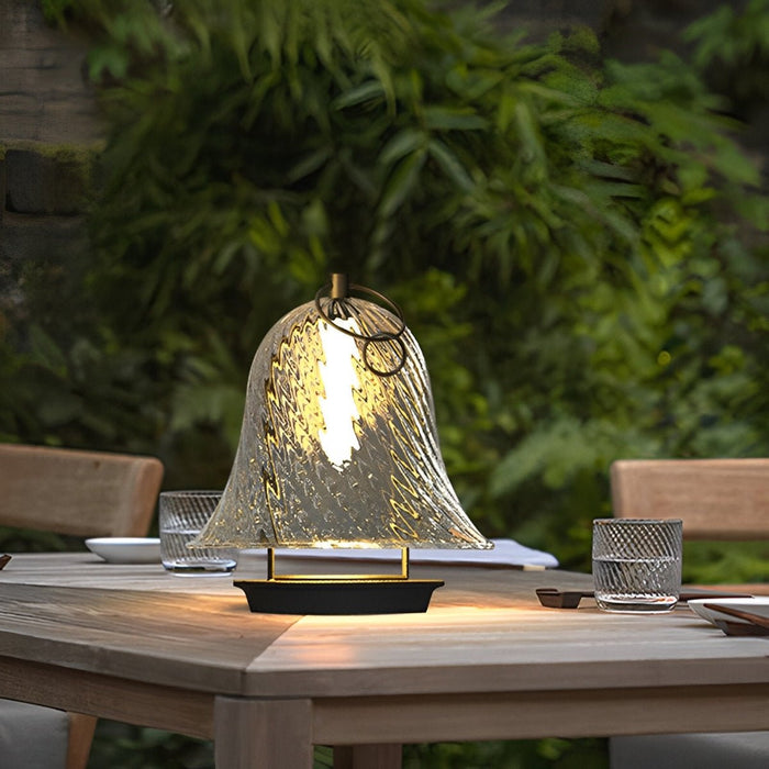 Solar Waterproof Bell Hanging Light, Wind Chime, Outdoor Decorative Ambiance for Porch/Garden/Patio