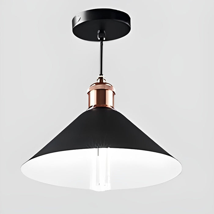 Solar Conical LED Pendant Light, Dusk to Dawn Garden Lighting, Waterproof Hanging for Patio/Yard