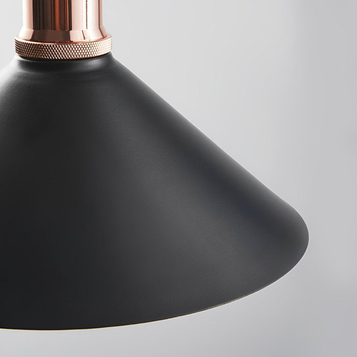 Solar Conical LED Pendant Light, Dusk to Dawn Garden Lighting, Waterproof Hanging for Patio/Yard