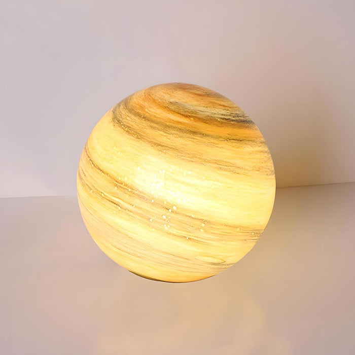 Waterproof Solar Globe Planet LED Light - Outdoor Landscape Lighting, Garden Pathway Accent