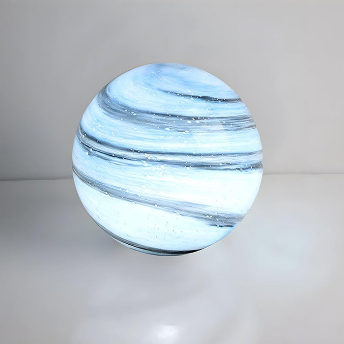 Waterproof Solar Globe Planet LED Light - Outdoor Landscape Lighting, Garden Pathway Accent