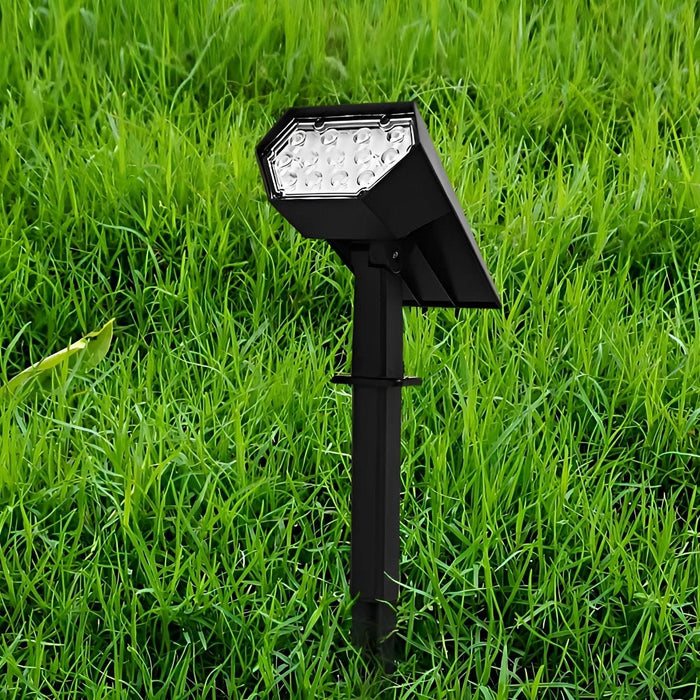Solar Dusk to Dawn Landscape Spot Light, Outdoor Waterproof, Adjustable LED, Architectural Accent for Patio/Yard/Garden