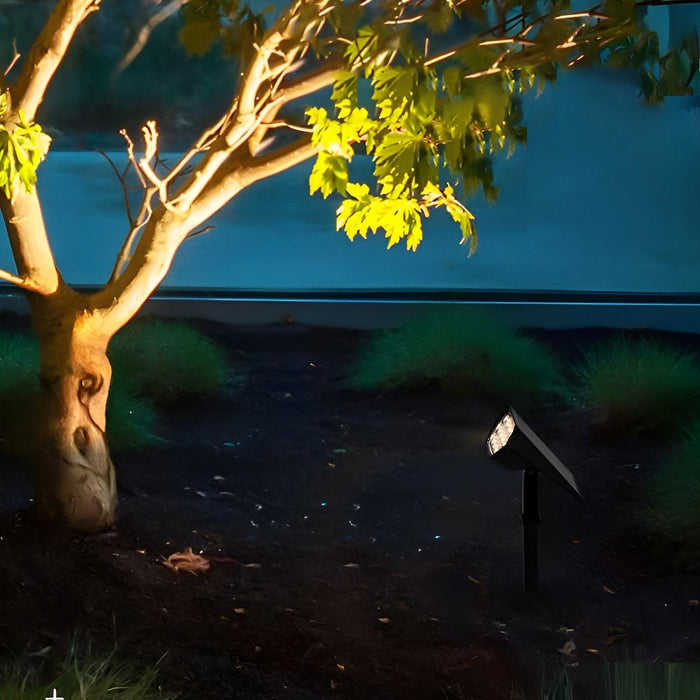Solar Dusk to Dawn Landscape Spot Light, Outdoor Waterproof, Adjustable LED, Architectural Accent for Patio/Yard/Garden