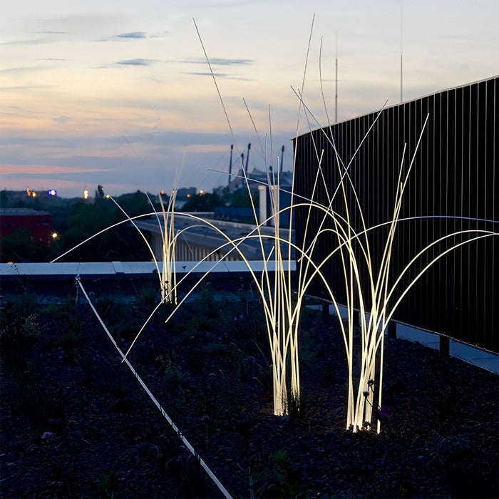 Reed-shaped LED Outdoor Light - Waterproof Garden Landscape Decorative Lighting, Subtle Illumination