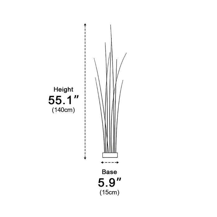 Reed-shaped LED Outdoor Light - Waterproof Garden Landscape Decorative Lighting, Subtle Illumination