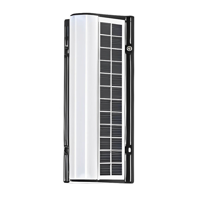 Solar Modern Rectangular Minimalist LED Strip Light - Waterproof Outdoor Wall Sconce
