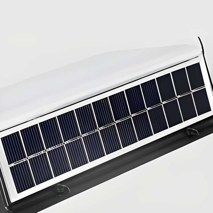 Solar Modern Rectangular Minimalist LED Strip Light - Waterproof Outdoor Wall Sconce