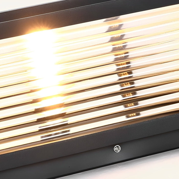 Solar Dusk to Dawn, Waterproof Modern Square LED Post Light for Fence/Pillar/Deck/Patio/Yard