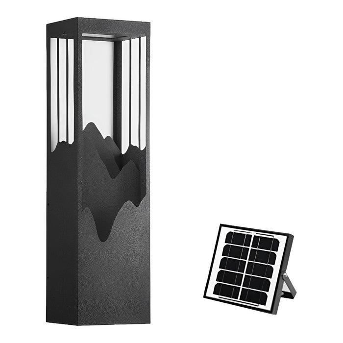 Solar Outdoor Wall Sconce, Waterproof Landscape Lighting, Dusk to Dawn, Garden/Patio/Yard