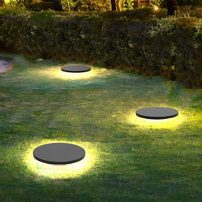 Outdoor Solar Ground Light - Waterproof LED Landscape Lighting for Garden, Pathway, Patio