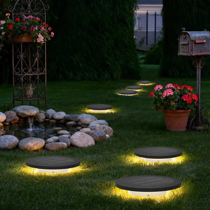 Outdoor Solar Ground Light - Waterproof LED Landscape Lighting for Garden, Pathway, Patio