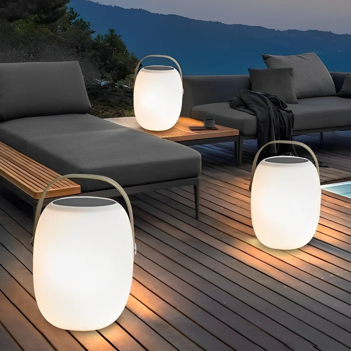 Solar Portable Lantern, Outdoor Camping Light, Rechargeable LED, Emergency