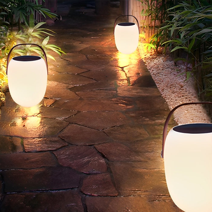 Solar Portable Lantern, Outdoor Camping Light, Rechargeable LED, Emergency