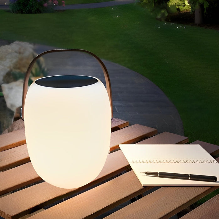 Solar Portable Lantern, Outdoor Camping Light, Rechargeable LED, Emergency