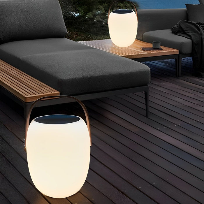 Solar Portable Lantern, Outdoor Camping Light, Rechargeable LED, Emergency