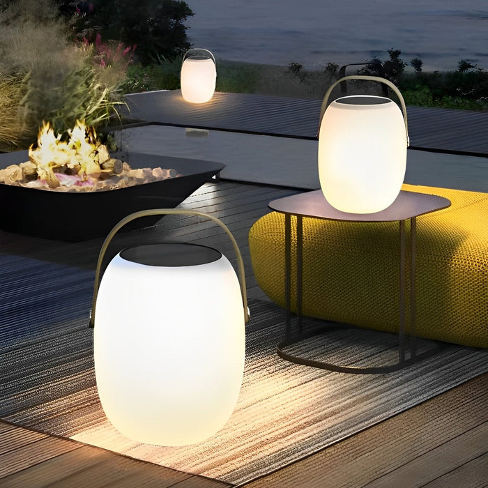 Solar Portable Lantern, Outdoor Camping Light, Rechargeable LED, Emergency