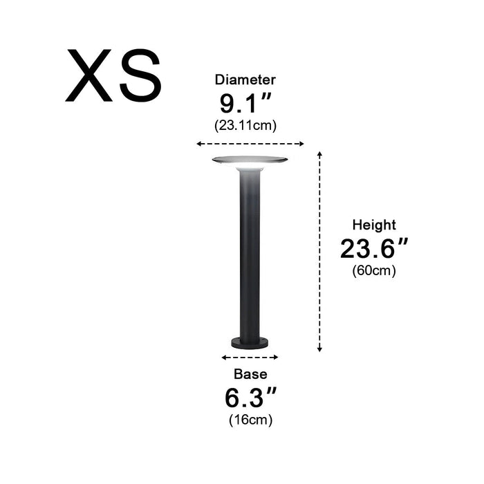 Solar LED Path Light, Dusk to Dawn Waterproof, UFO Design for Garden/Patio/Yard