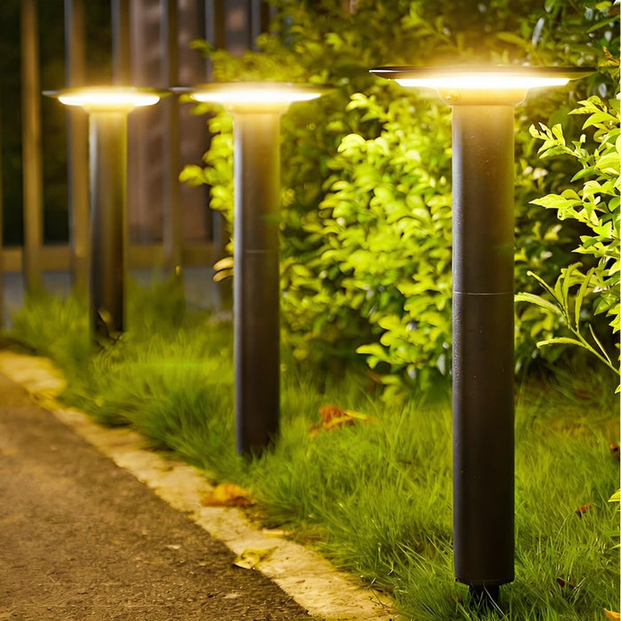 Solar LED Path Light, Dusk to Dawn Waterproof, UFO Design for Garden/Patio/Yard