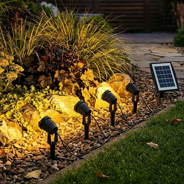 Solar Landscape Spot Light, Architectural Accent, Waterproof IP65, Dusk to Dawn for Garden/Patio/Pathway