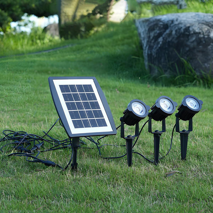 Solar Landscape Spot Light, Architectural Accent, Waterproof IP65, Dusk to Dawn for Garden/Patio/Pathway