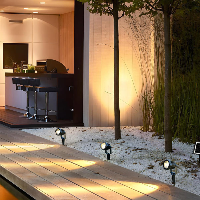 Solar Landscape Spot Light, Architectural Accent, Waterproof IP65, Dusk to Dawn for Garden/Patio/Pathway