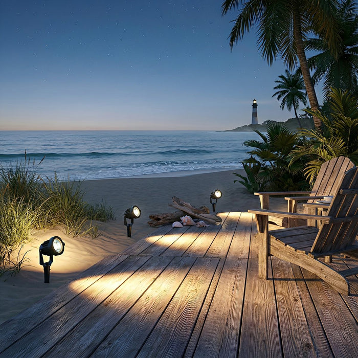 Solar Landscape Spot Light, Architectural Accent, Waterproof IP65, Dusk to Dawn for Garden/Patio/Pathway