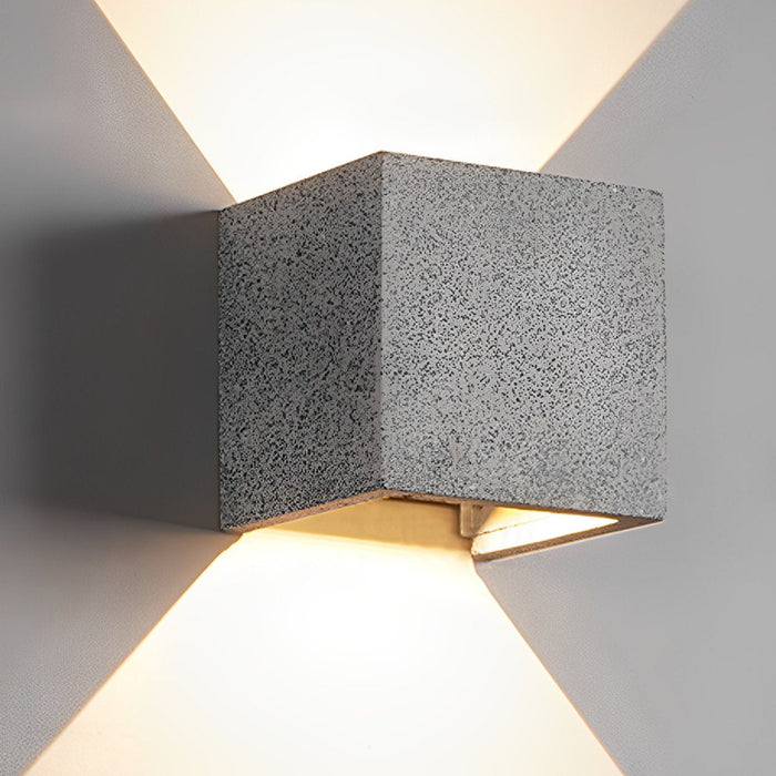Waterproof LED Outdoor Wall Sconce, Up Down Light, Modern Minimalist, Motion Sensor Option for Front Door/Patio/Yard
