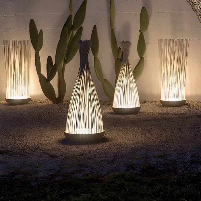 Architectural Accent, Weatherproof LED Landscape Light, Stainless Steel Fiber Optic for Garden/Patio/Pathway