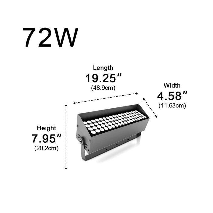 Waterproof High Power LED Outdoor Spot Light, Die-Cast Aluminum, IP67, Landscape/Architectural Accent Lighting for Garden, Lawn, Villa