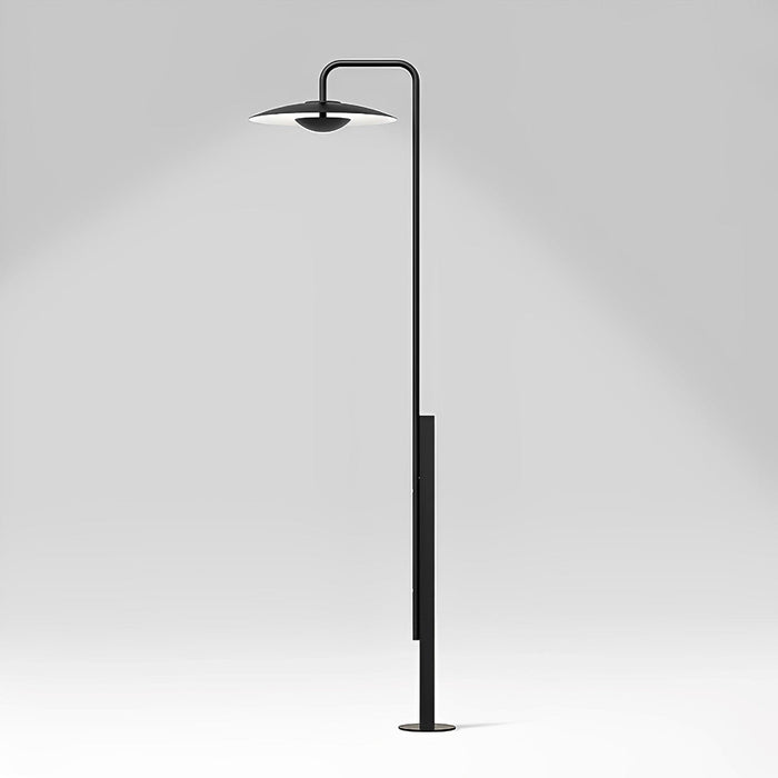 Solar/Hardwired Outdoor Pathway Post Light, IP55 Waterproof LED Garden/Yard/Patio Security Lighting