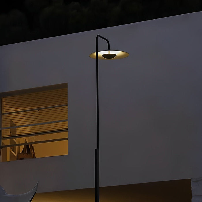 Solar/Hardwired Outdoor Pathway Post Light, IP55 Waterproof LED Garden/Yard/Patio Security Lighting
