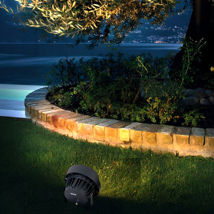 Weatherproof Landscape Spotlight, Tree Uplighting, Architectural Accent Ground Light for Yard/Garden