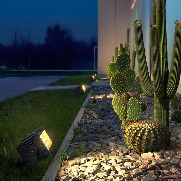 Weatherproof Landscape Spotlight, Tree Uplighting, Architectural Accent Ground Light for Yard/Garden