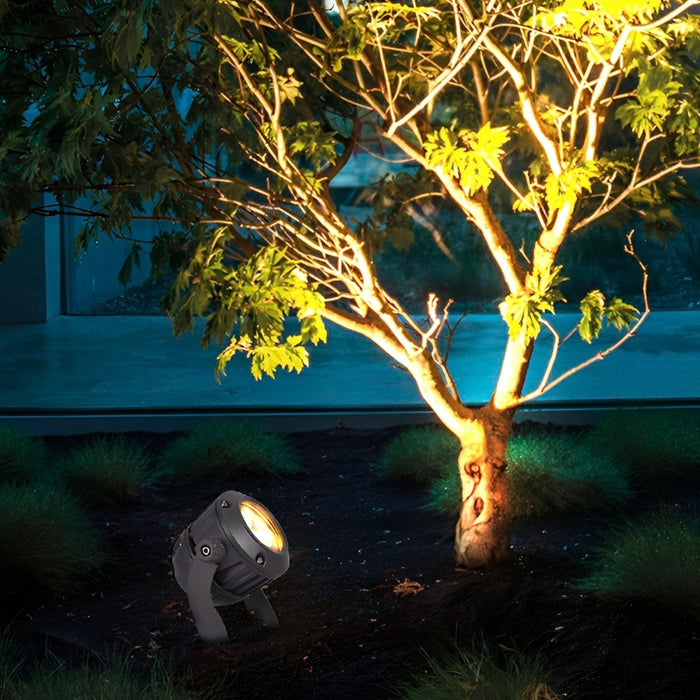 Weatherproof Landscape Spotlight, Tree Uplighting, Architectural Accent Ground Light for Yard/Garden