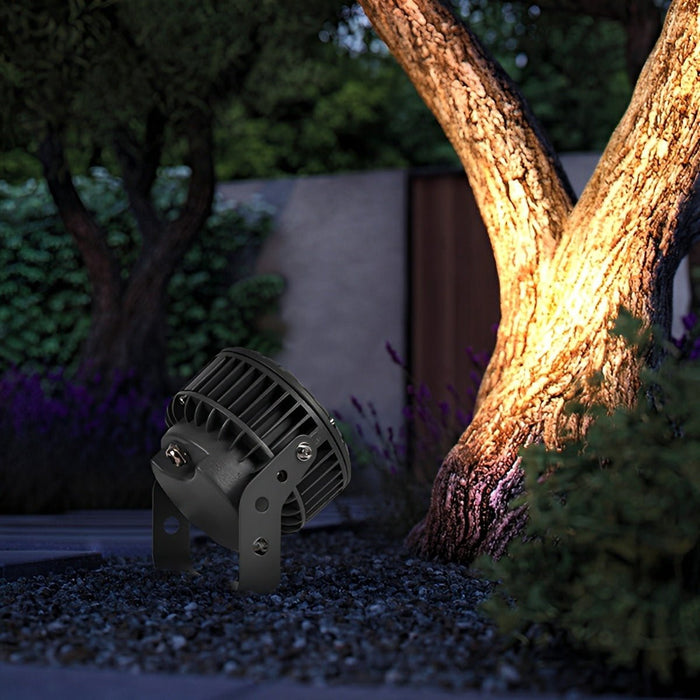 Weatherproof Landscape Spotlight, Tree Uplighting, Architectural Accent Ground Light for Yard/Garden