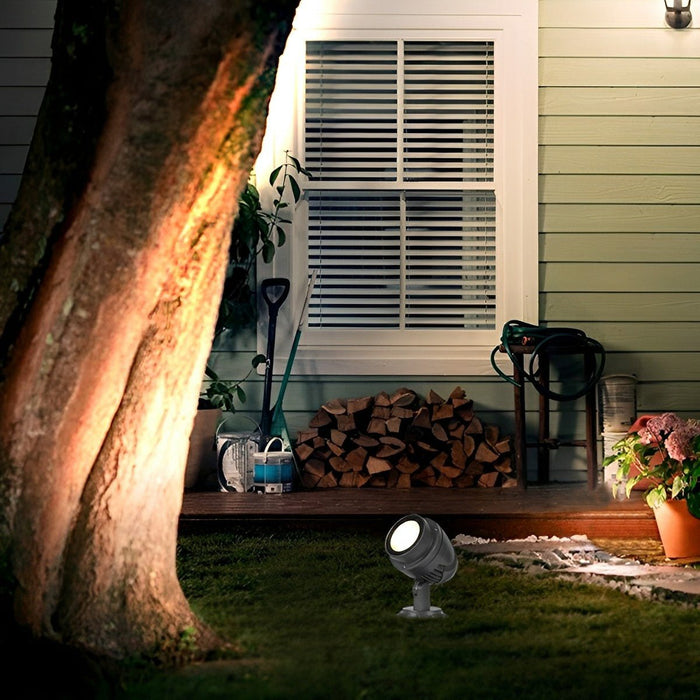 Weatherproof Landscape Spotlight, Tree Uplighting, Architectural Accent Ground Light for Yard/Garden