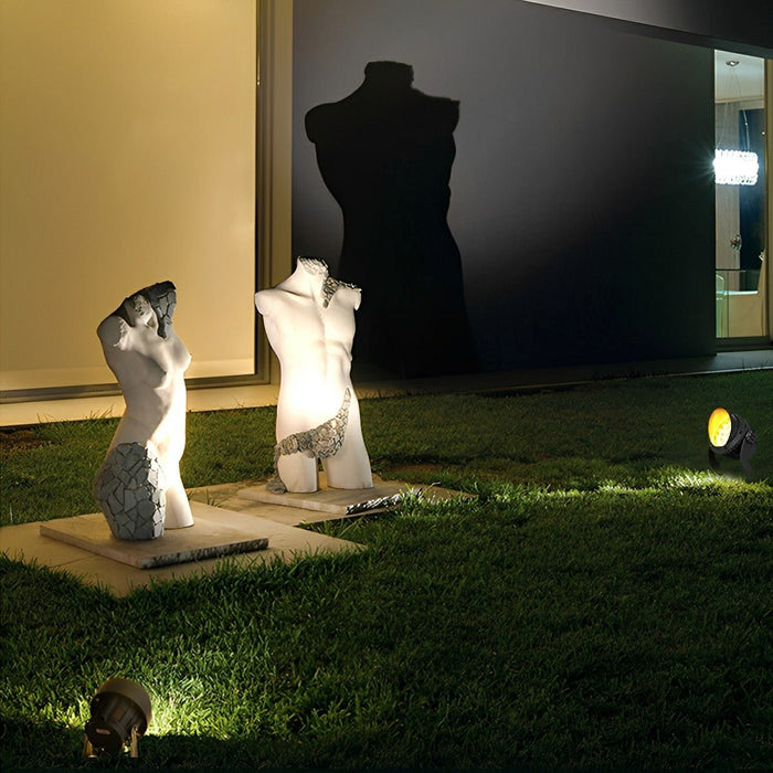Weatherproof Landscape Spotlight, Tree Uplighting, Architectural Accent Ground Light for Yard/Garden