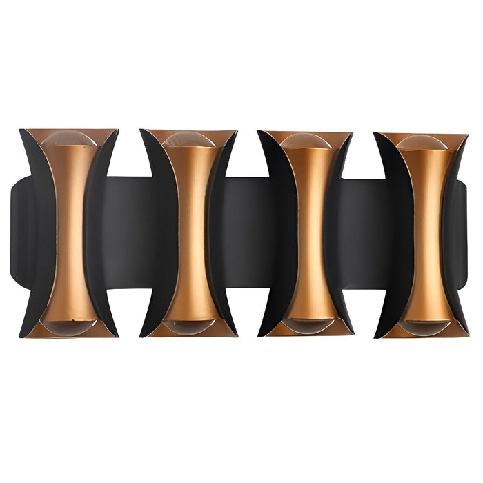 Modern LED Outdoor Wall Sconce, Up Down Light, Waterproof Exterior Fixture for Patio/Porch/Garden
