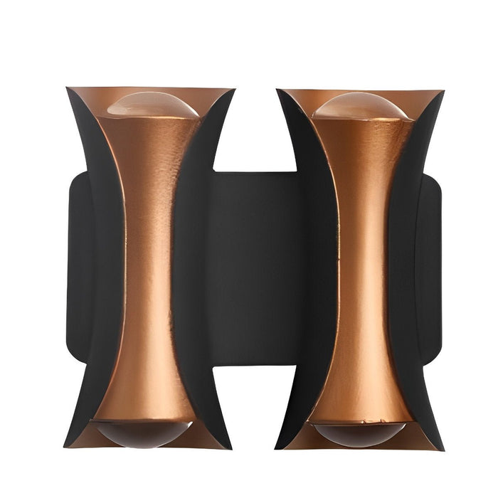 Modern LED Outdoor Wall Sconce, Up Down Light, Waterproof Exterior Fixture for Patio/Porch/Garden