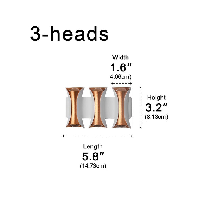 Modern LED Outdoor Wall Sconce, Up Down Light, Waterproof Exterior Fixture for Patio/Porch/Garden