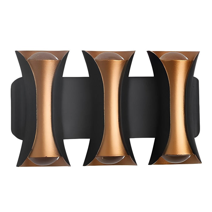 Modern LED Outdoor Wall Sconce, Up Down Light, Waterproof Exterior Fixture for Patio/Porch/Garden