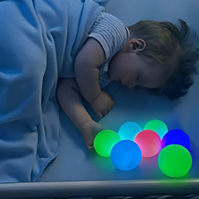Floating Pool Light, Outdoor RGB Ball, Rechargeable Garden Orb, 16 Color, Dimmable, Remote Control for Pool/Pond/Patio/Yard