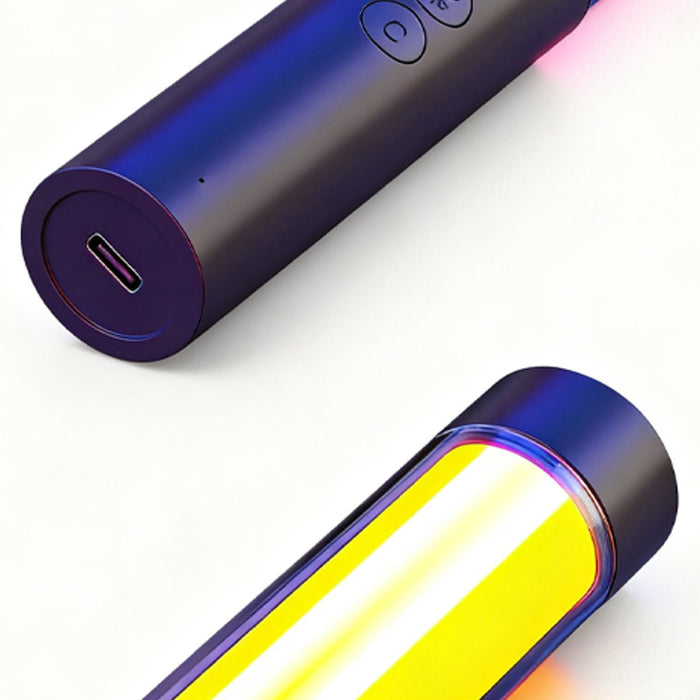 RGB Tube Light, Handheld LED Stick, Rechargeable Atmosphere Lamp for Photography/Gaming/Party