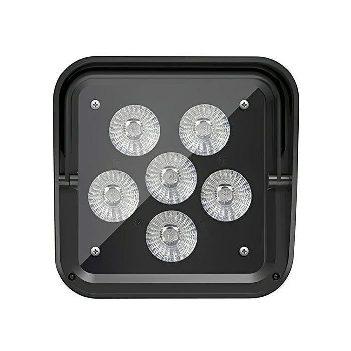 Wireless WiFi RGB LED Spot Light, Rechargeable, App/Voice Control, Adjustable Beam, for Events/Parties/Bars