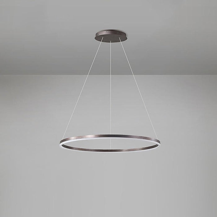 Circle LED Modern Chandelier Pendant Light Hanging Lamp Island Lights