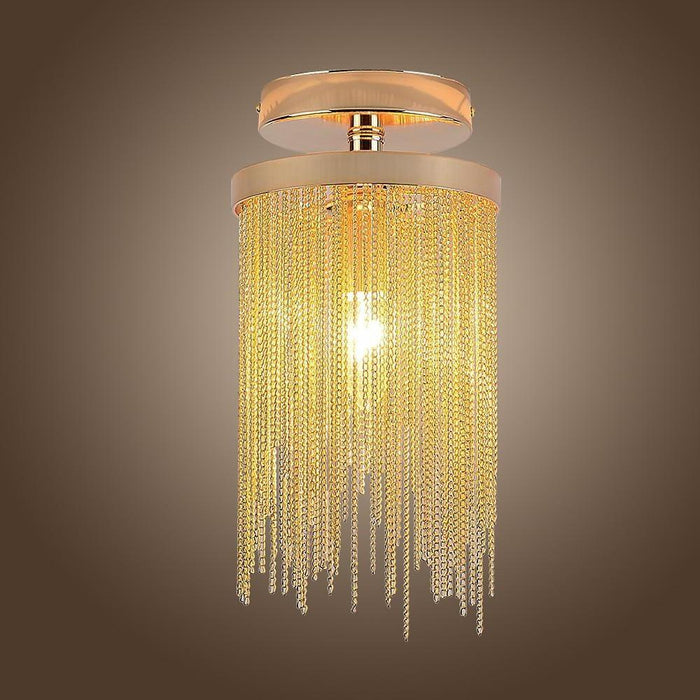 Tassel Metal LED Modern Farmhouse Chandeliers Pendant Light Island Lights