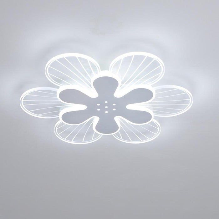 Novelty Stylish Flower LED Flush Mount Ceiling Light for Bedroom
