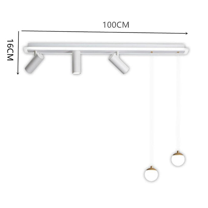 Unique Adjustable Spotlight LED Pendant Lights Ceiling Lamp Chandeliers