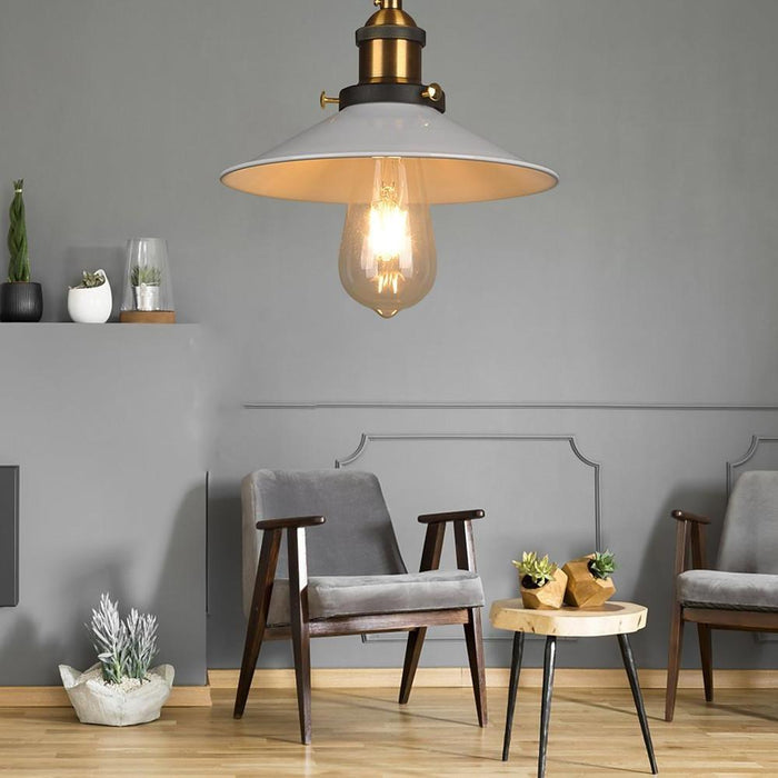 Metal Cone-shaped LED Industrial Style Pendant Lighting Island Lights